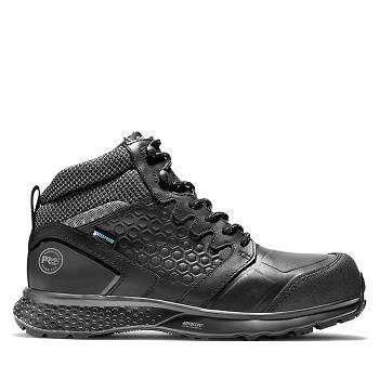 Timberland PRO Reaxion Comp Toe - Cierne Nepremokave Topanky Damske, T0559SK